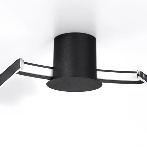 Plafon sufitowy LED RIO 55 biały nowoczesny okrągły do salonu kuchni i sypialni