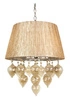 Lampa wisząca Elissa 3x40W E14 szarobeżowy