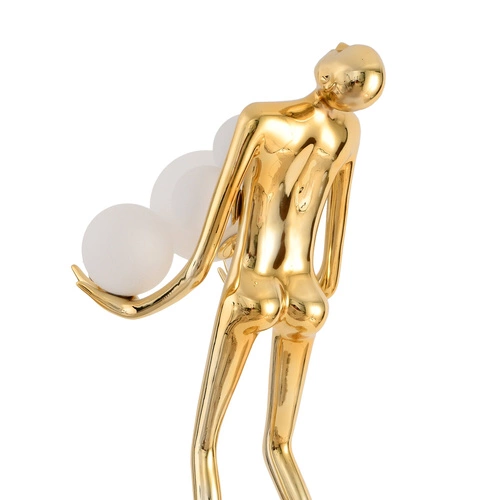 Lampa podłogowa WOMAN GOLD złoty połysk  180 cm