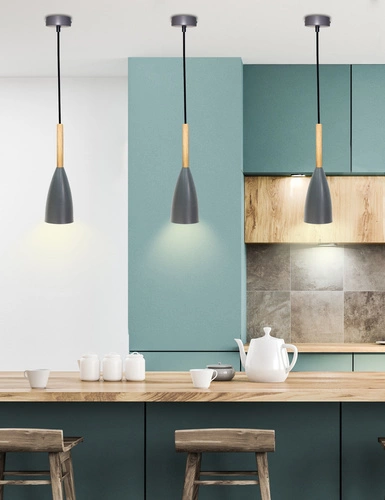 Lampa Wisząca Trosa szary