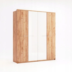 Szafa Madera 4 drzwi dąb/biały