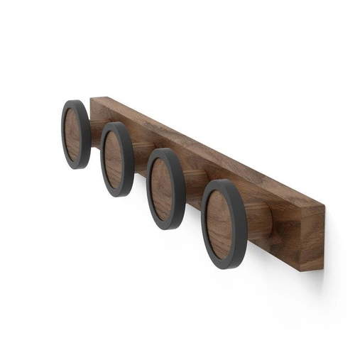 Wieszak Hub Rail 4 orzech