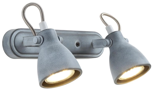 Lampa sufitowa Ash listwa 2x40W GU10  szary mat