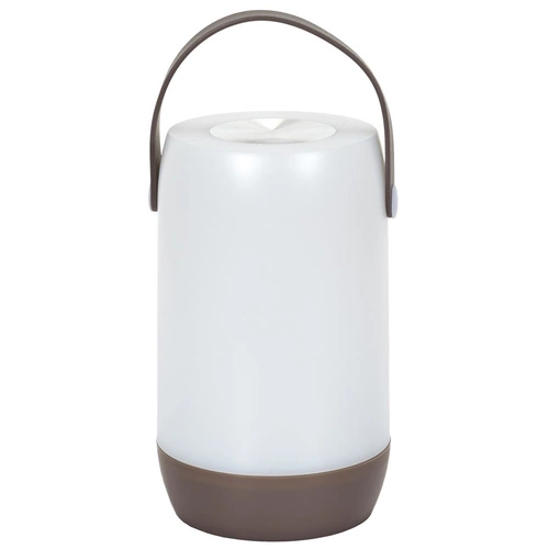 Lampka nocna LED Poire Intesi szara dotykowa do sypialni i na biurko nowoczesna USB