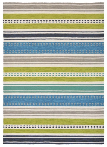 Dywan zewnętrzny Rivi Kavi 160x230 kolorowy geometryczny do salonu i na taras łatwoczyszczący