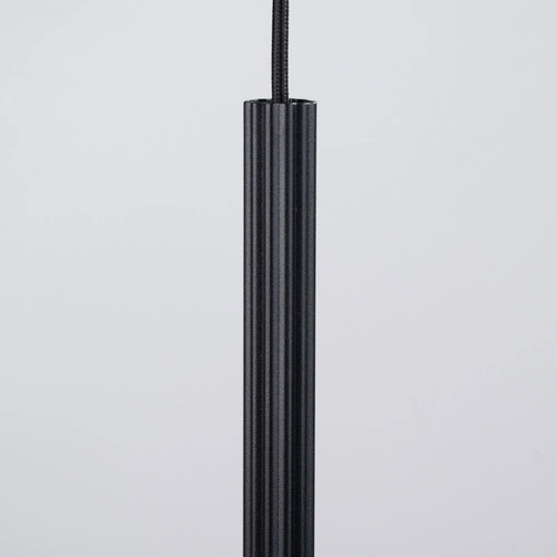 Lampa wisząca nowoczesna czarna ARCHE 1 regulowana do salonu kuchni jadalni SOLLUX