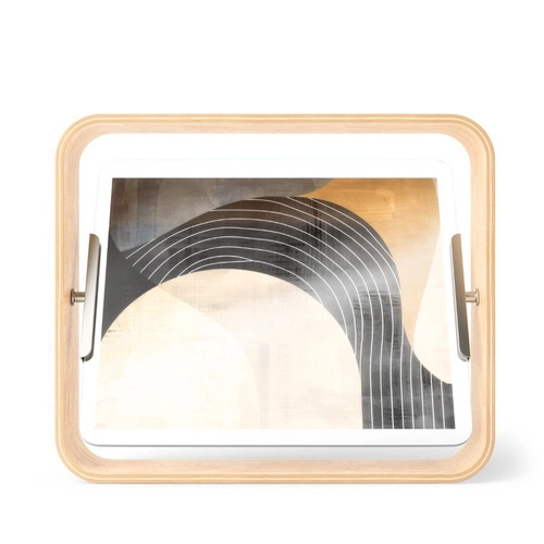 Ramka na zdjęcia 20x25 Bellwood naturalna stojąca drewniana skandynawska Umbra