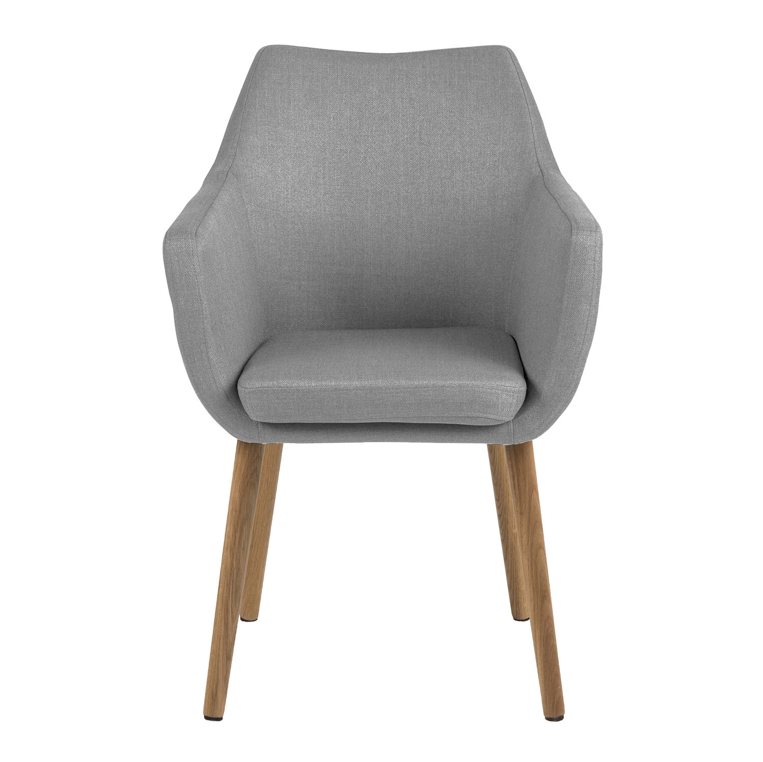 Krzesło Nora Light Grey tapicerowane