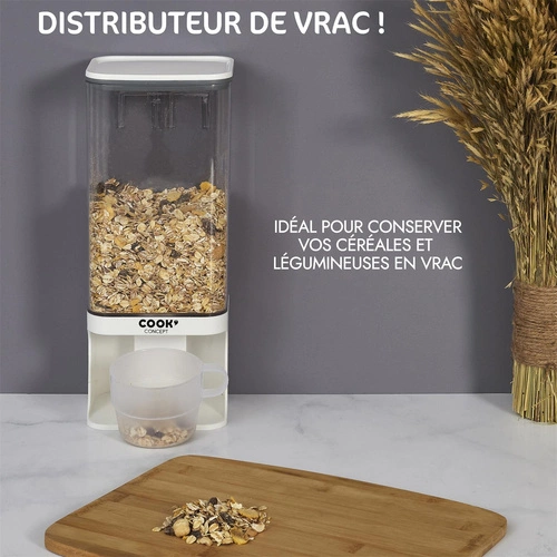 Dozownik na produkty sypkie z miseczką 1,5L