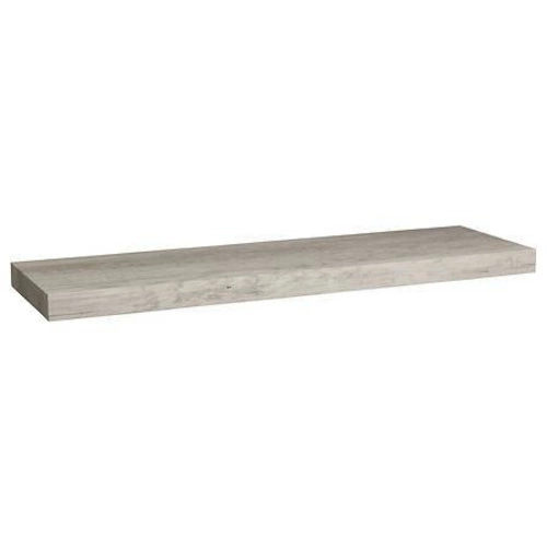 Półka ścienna samowisząca 80cm szara