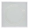 Plafon Lux 29x29 16W LED 4000K satyna  duży ring