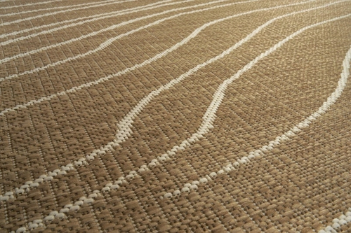 Dywan do salonu boho beżowy Duna 200x290 Carpet Decor łatwoczyszczący prostokątny