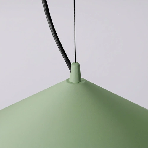 Lampa wisząca LED FINT szałwiowa regulowana do salonu 50 cm