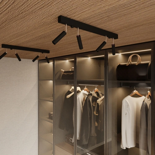 Kinkiet ścienny EYETECH czarny nowoczesny metalowy Sollux Lighting do salonu i sypialni