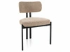 Krzesło Montico beżowe tapicerowane do jadalni i salonu nowoczesne