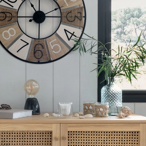 Świeca zapachowa Ilan Atmosphera bursztynowa w szklanym słoiku dekoracyjna 130g