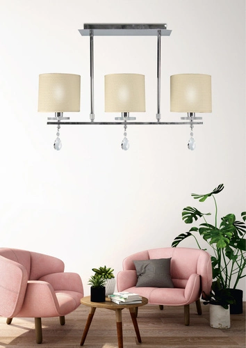 Lampa sufitowa Estera 3x40W E14 chrom