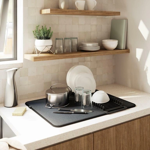 Ociekacz, suszarka do naczyń czarna UDRY