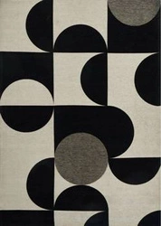 Dywan Mono White 160x230 Art deco