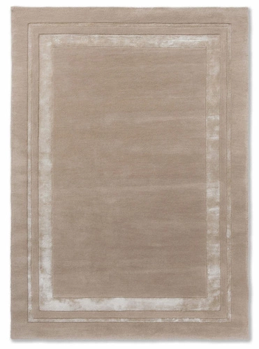 Dywan do salonu Redbrook beżowy 140x200 wełniany nowoczesny łatwoczyszczący Laura Ashley