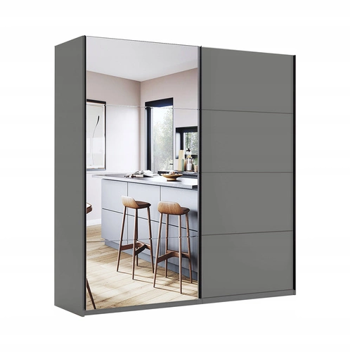 Zestaw mebli do sypialni Della szary