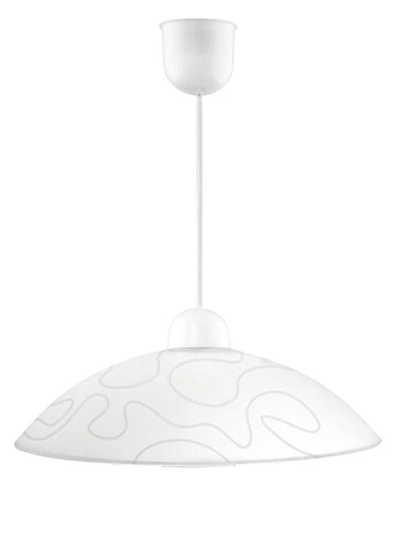 Lampa wisząca Malibu 40 1x60W E27 biały