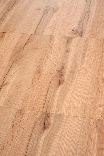 Stół rozkładany do jadalni Midalo dąb wotan czarny nowoczesny industrialny 130–175 cm Intesi