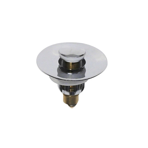 Korek do zlewu uniwersalny Intesi 6 cm chromowany metalowy do kuchni i łazienki nowoczesny