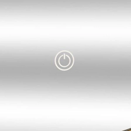 Lustro LED okrągłe bambusowe 57 cm 5five simply smart do łazienki i toaletki boho