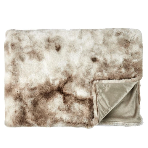 Koc Furry Intesi ciepły i miękki koc polarowy 140x200 na kanapę do salonu