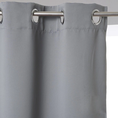 Zasłona zaciemniająca szara 140x260cm