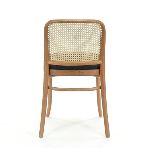 Krzesło drewniane Fameg A-811/1 tapicerowane personalizowane do jadalni lub kuchni retro