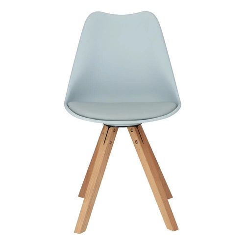 Krzesło Norden Star Square PP szary jasny/naturalny