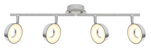 Lampa sufitowa Isla listwa 4x4W LED  chrom 3000K