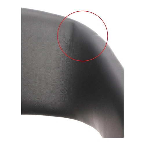 Krzesło Supernova czarne eko skóra Outlet