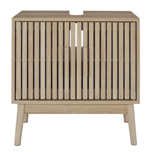 Szafka łazienkowa stojąca pod umywalkę Klaus 60 cm drewniana naturalna nowoczesna Intesi