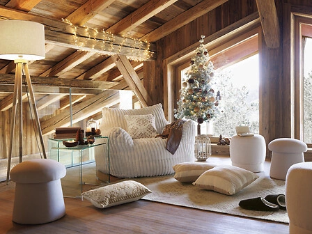 Zestaw 2 stolików kawowych Lenia szklanych 2w1 transparentnych