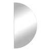 Lustro półokrągłe Paola 80x160 cm dekoracyjne do przedpokoju House Nordic