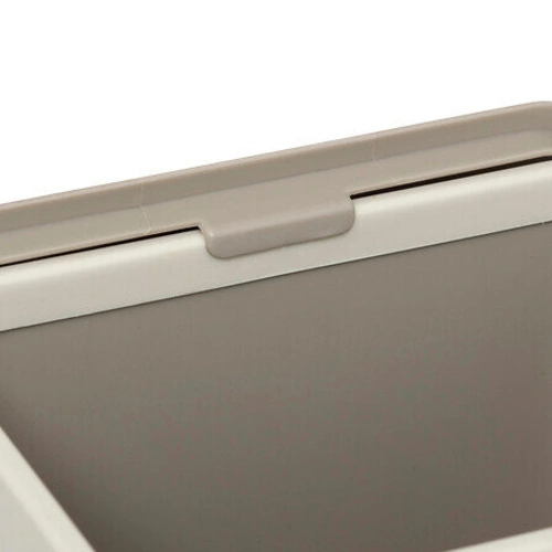 Kosz na bioodpady do kuchni 5L beżowy plastikowy z haczykami 5five simply smart