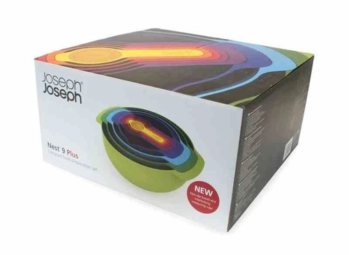 JJ - Zestaw przyrządów kuchennych NEST 9 multikolor