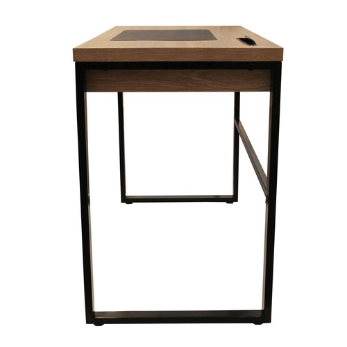Biurko Dolem Industrial czarna podstawa   outlet
