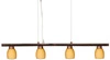 Lampa wisząca Dakota 4x40W G9 miedź