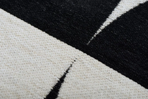 Dywan do salonu nowoczesny Mono White 160x230 antypoślizgowy łatwoczyszczący glamour Carpet Decor