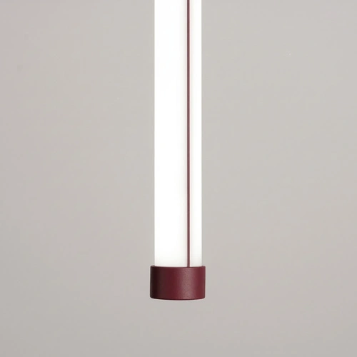 Lampa wisząca TRANG 100 LED burgund nowoczesna nad wyspę
