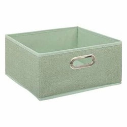 Pudełko do regału 31x15cm gładkie         pistacjowe