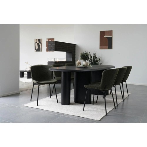 House Nordic świecznik szklany brązowy dekoracyjny do salonu 11,5 cm