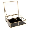 Organizer na biżuterię szklany Victoria 20x20 cm glamour do sypialni Atmosphera