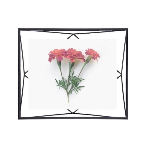 Ramka na zdjęcia 20x25 czarna metalowa Prisma Umbra nowoczesna stojąca lub wisząca