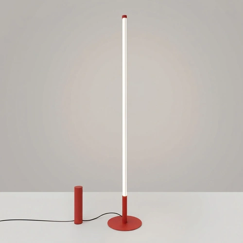 TRANG nowoczesna lampa stojąca do salonu czerwona LED 4000K