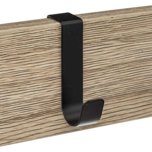 Wysoka szafka na buty z wieszakiem i siedziskiem Jano 5five simply smart industrialna do przedpokoju